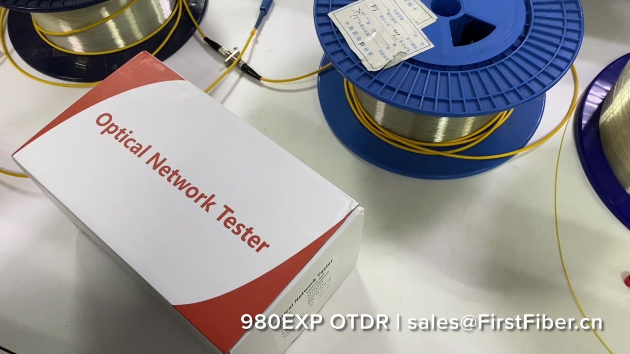 980EXP Multi-Functional OTDR Operation Video Demo - FirstFiber Technologies