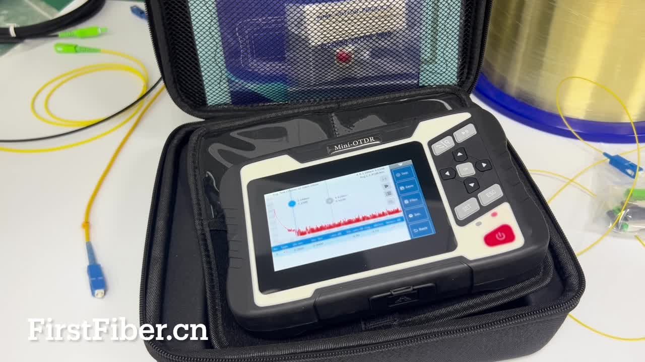 FirstFiber Technologies FC1500 Fiber and Copper Tester Demonstration - FirstFiber Technologies